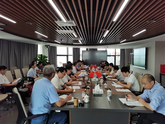 与三亚崖州湾科技城管理局进行座谈交流